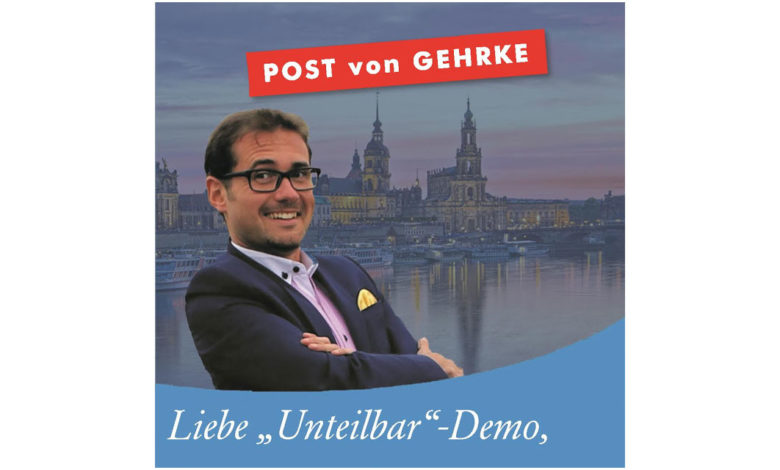 Liebe "Unteilbar"-Demo