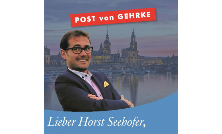 Lieber Horst Seehofer