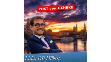 Lieber OB Hilbert