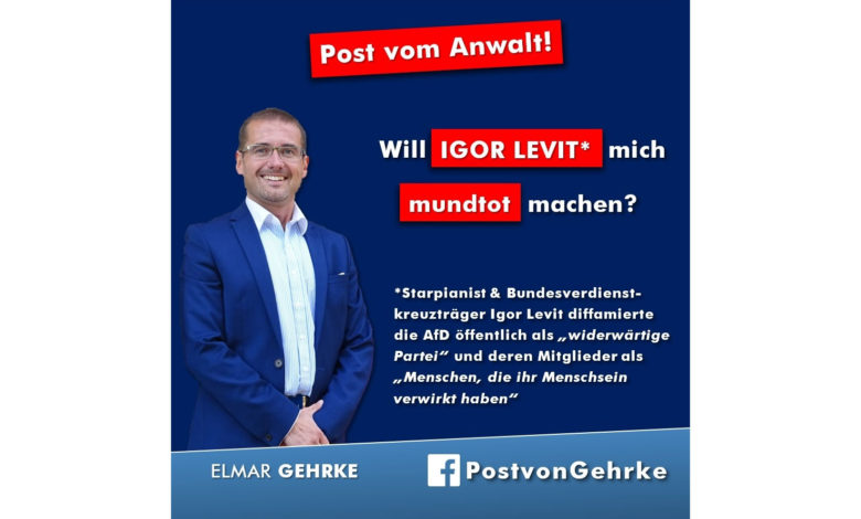 Will Igor LEVIT mich zum SCHWEIGEN bringen